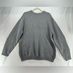 Line of‎ Trade Sweater Mens Donegal Wool Nylon Corduroy Elbow Patches 2XL